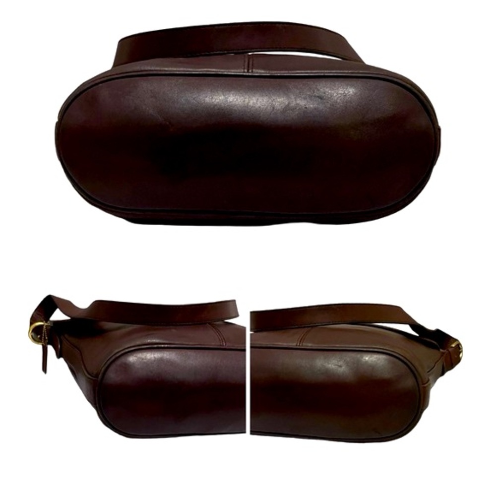 Coach Vintage Dark Brown Leather Whitney Shoulder Bag - Picture 8 of 8
